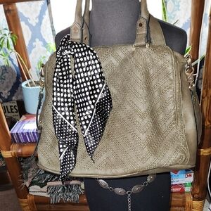 Torrid Olive Green Weaved Purse